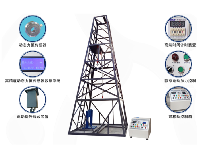 AQD-DT-T3安全帶整體動(dòng)態(tài)負(fù)荷、靜態(tài)負(fù)荷測(cè)試儀